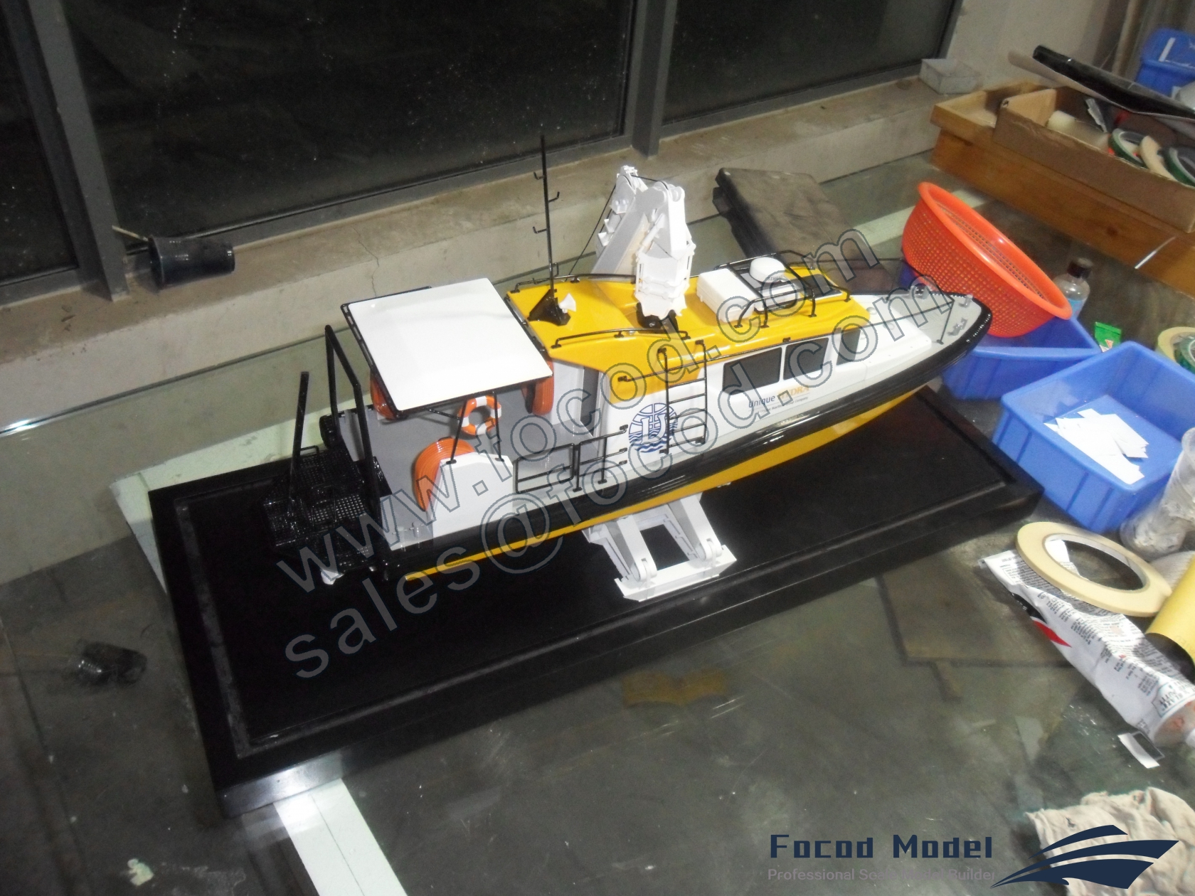 customized model of 14m Diving Support Vessel